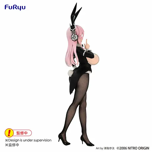 Коллекционная фигурка   FuRyu BiCute Bunnies Виртуальная певица Супер Сонико  Super Sonico Costume Swallowtail - фото 5