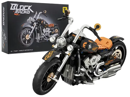 Конструктор Мотоцикл 455 елементів Ramiz чорний