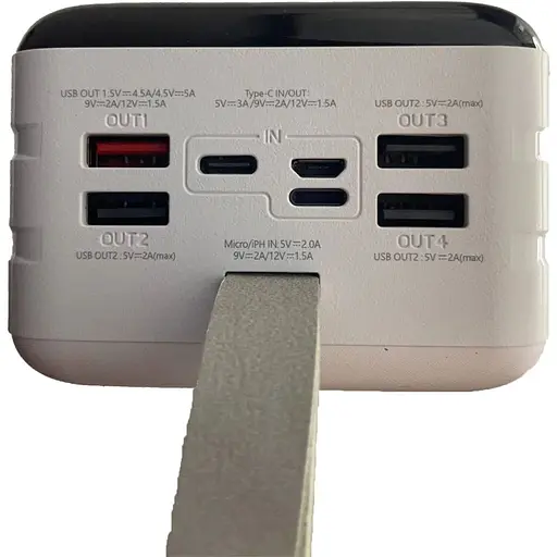 Power bank Remax 60000mAh. Універсальна мобільна батарея. Потужний повербанк - фото 5