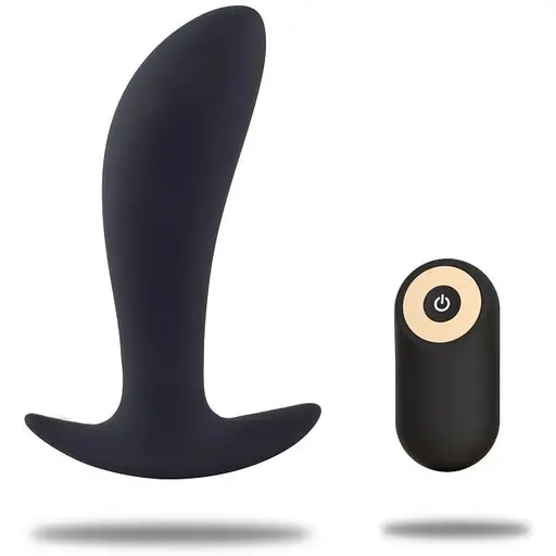 Стимулятор простати Toyz4Lovers 12 см (чорний)