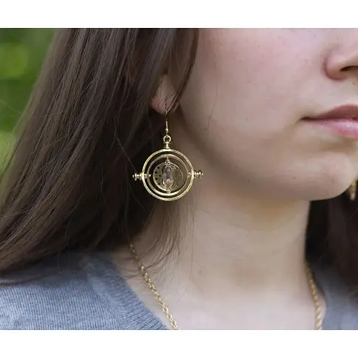 Сережки Маховик Часу Герміони Гаррі Поттер Harry Potter HP 6.52 - фото 7