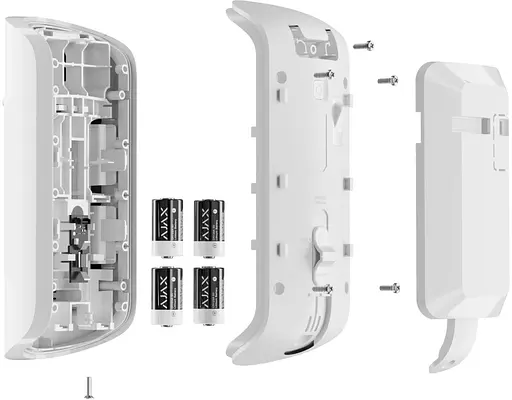 Ajax Бездротовий датчик руху з камерою та фото по запиту MotionCam Outdoor PhOD Jeweller білий - фото 7