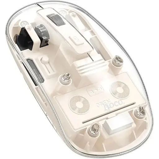 Миша Hoco GM29 Crystal White [136152]