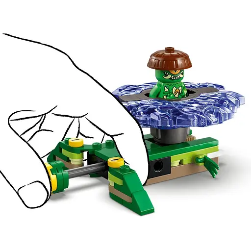 Конструктор LEGO Ninjago Ния против спинера монстра-мутанта 49 деталей (71849) - фото 6