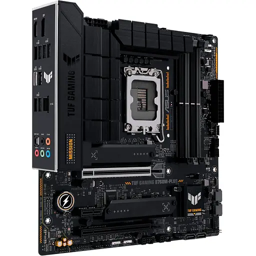 Материнская плата ASUS TUF GAMING B760M-PLUS (TUF GAMING B760M-PLUS) (Socket 1700, Intel B760, Micro-ATX) - фото 3