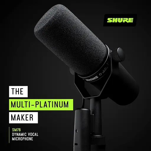 Мікрофон студійний Shure SM7B - фото 4