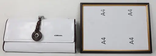 Женский кожаный клатч Giorgio Ferretti 31,5х15,5х4 см 000221785 - фото 9