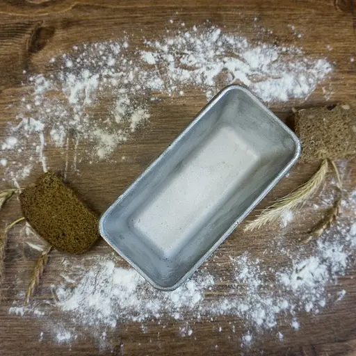 Форма лита алюмінієва хлібна для випікання маленьких буханців хліба та кексів Л12 (16.7х8.7х7.6 см), Полімет 81319 - фото 9