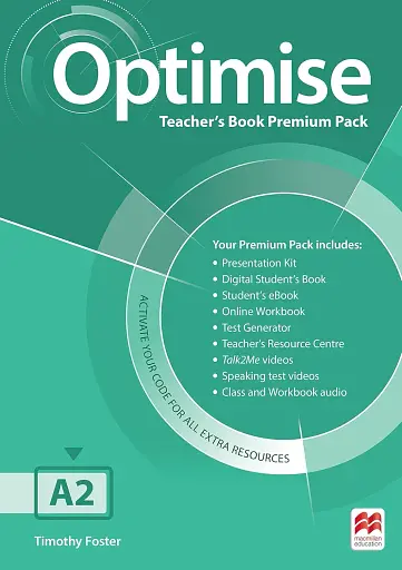 Optimise A2 Teacher's Book Premium Pack