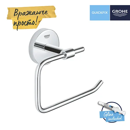 Держатель туалетной бумаги Grohe QuickFix Start Cosmopolitan 41165000 Хром - фото 3
