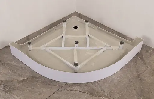 Душевая кабина с низким поддоном Mixxus Plain SCT02-90x90x195-FB Satin матовое стекло 4 мм MI6896, Универсальная, хром матовый - фото 2