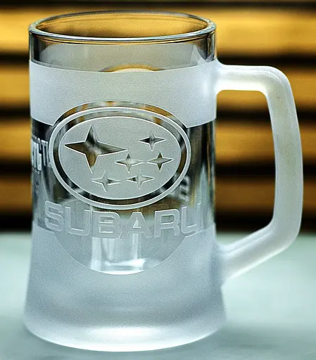 Пивний кухоль Subaru Субару 660 мл з гравіюванням Подарунок автолюбителю  Келих з логотипом авто та легендарний слоган - фото 8