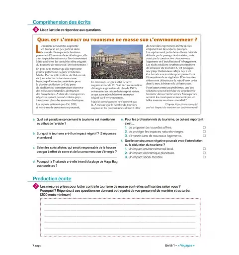 LaClasse. Niveau B2. Cahier d'activités - фото 6