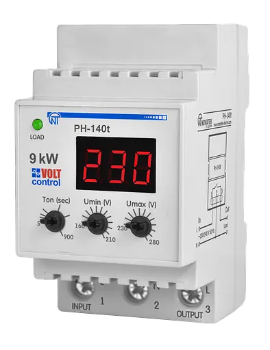 Реле напруги Новатек PH-140t - фото 1