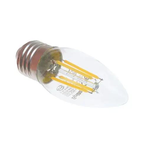 Лампа Brille кольорова з пультом LED 3W+W E27 RGB R+DR A50, 220 В