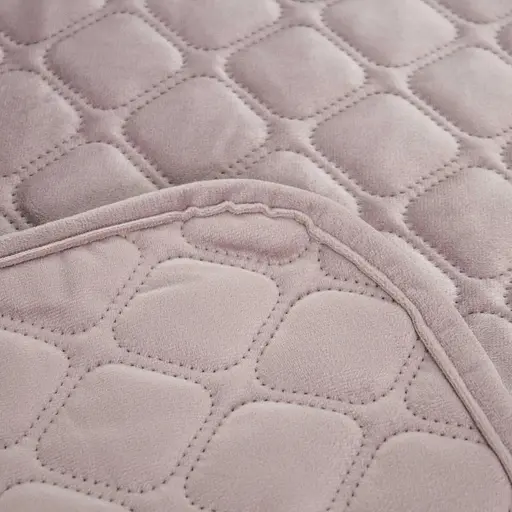 Покривало ТЕП Velour Elderberry ромб круглий 150 x 210 см (4-00515_33953) - фото 2