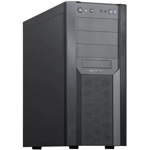 Корпус Chieftec MESH CW-01B-OP, без БЖ, 2xUSB3.0, ATX, Black