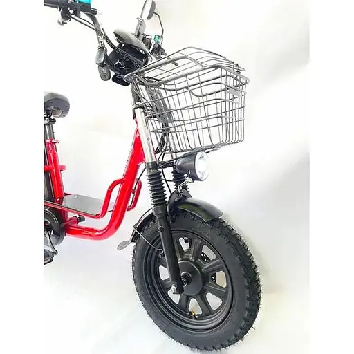 Электровелосипед Minako Monster Pro 16" 1000W 60V 30Ah гидравлические тормоза красный - фото 2