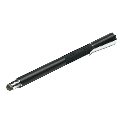 Стилус ємнісний, високоточний, Jot Pro двосторонній, алюмінієвий, з кріпленням, чорний - фото 1