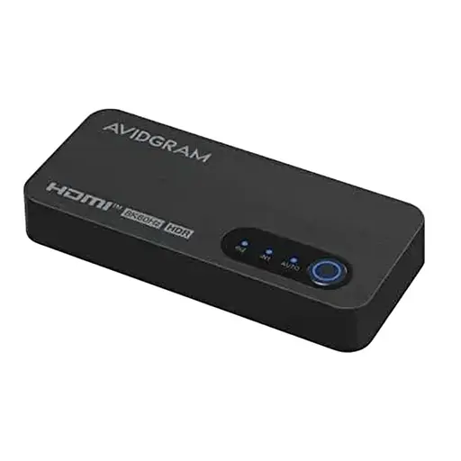 Перемикач HDMI 2.1 8K AVIDGRAM HDMI 2 і 1 вихід 2 виходи 4K 120Hz Auto HDMI Selector Hub