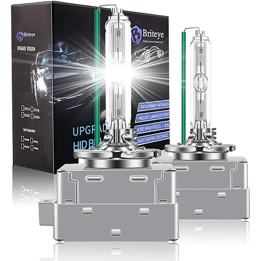 Автомобільні лампи ксенонові Briteye D3S 35 Вт 6000 К Біле світло 2 шт.