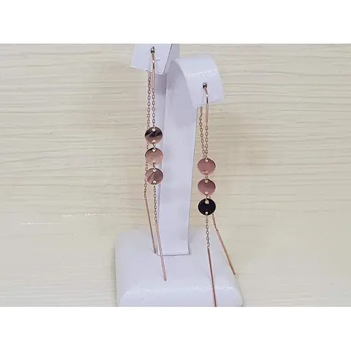 Золотые серьги-протяжки Favoritum. 210233 - фото 2