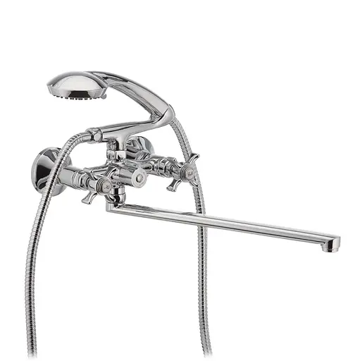 Змішувач для ванни Haiba Zeus 140 HB0420 Хром - фото 1