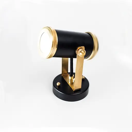 Настінне бра - спот Tube, PikArt арт. 2060 Золотий/чорний - фото 1