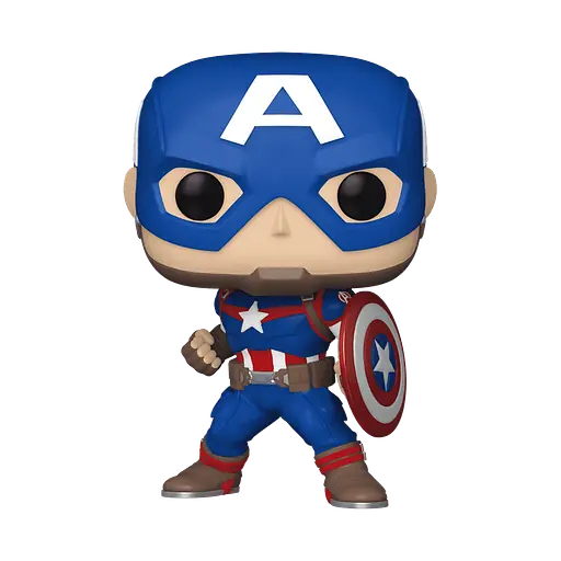 Фігурка Funko Pop Марвел Капітан Америка Marvel Captain America 10 см FP M CA 1419 - фото 2