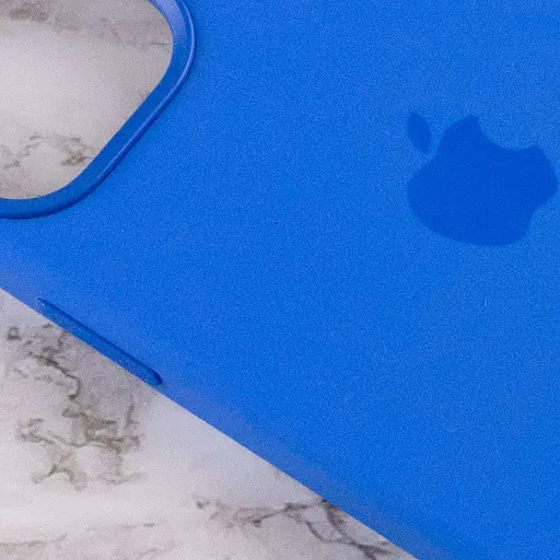 Чехол Epik Silicone case AAA with Magsafe and Animation для Apple iPhone 12 Pro/12, 6.1 Синий/Capri Blue - фото 6