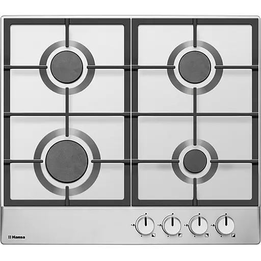 Варочная поверхность газовая Hansa 60 см нержавеющая сталь