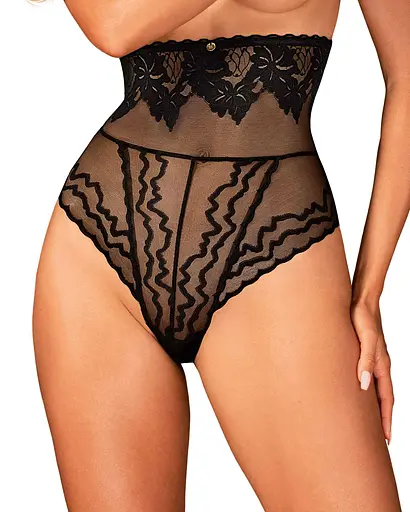 Трусики Obsessive Arienna XL/2XL (чорний) - фото 10