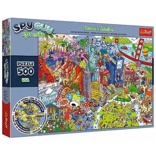 Пазл Trefl США Детектив 500 эл. (37480)