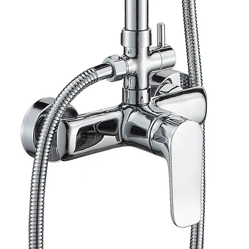 Душова система RJ Velum хром RSZ082-5, Хром - фото 3