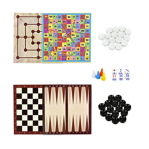 Набор настольных игр "Игры для всей семьи" 30688/1, 4 игры - фото 3