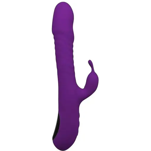 Вібратор-кролик з підігрівом та ротацією Alive RoMAX Purple