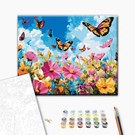 Картина по номерам "Весеннее поле" BS54234, 40х50 см - фото 2