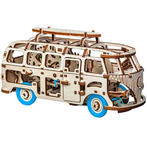 Деревянный конструктор Dream Van Time For Machine T4M380301 Синий - фото 1