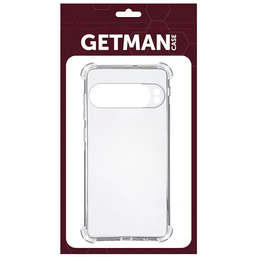 TPU чохол Getman Ease logo посилені кути Full Camera для Google Pixel 9 Pro XL Безбарвний (прозорий) - фото 3