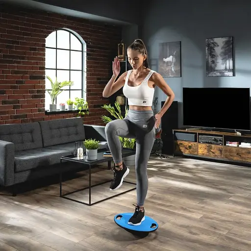 Диск балансировочный Hop-Sport 40см голубой - фото 7