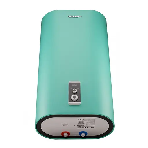Водонагрівач Willer Grand 2, кВт, сухий ТЕН, 50 л, вертикальний, прямокутний, бірюзовий (EV50DR) - фото 3