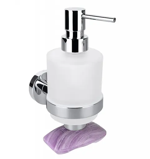 Дозатор для рідкого мила з магнітною мильницею Bemeta Omega 104109182, Білий - фото 1