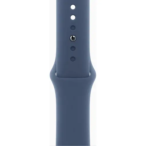 Смарт-годинник Apple Watch Series 10 GPS 42mm Silver Alu. Case w. Denim Sport Band - S/M (MWWA3) - фото 3