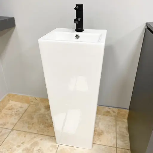 Умивальник VBI Savona white підлоговий VBI-019012, Білий - фото 2