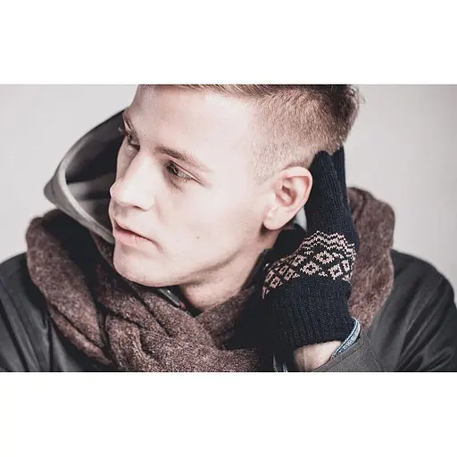 Перчатки для сенсорных экранов Friend Only 160/80 3040017 черные - фото 7