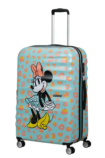 Чемодан 77 См American Tourister WAVEBREAKER DISNEY MINNIE PASTEL DOTS 77x52х29 31C*04021 - фото 4