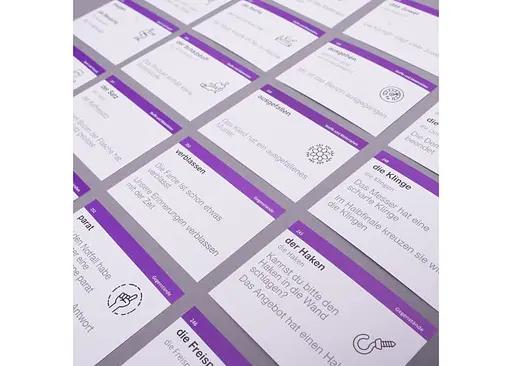 Настільна гра English Student Картки для вивчення німецької мови English Student Високий рівень C1-C2 (укр.) (591225945) - фото 4