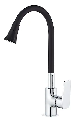 Смеситель для кухни Globus Lux Bonn GLB-0203SA-B01 Черный матовый - фото 3