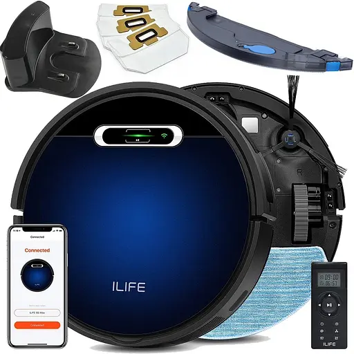 Робот-пилосос iLife B5 Max для сухого та вологого прибирання 2000 па 600 мл - фото 5