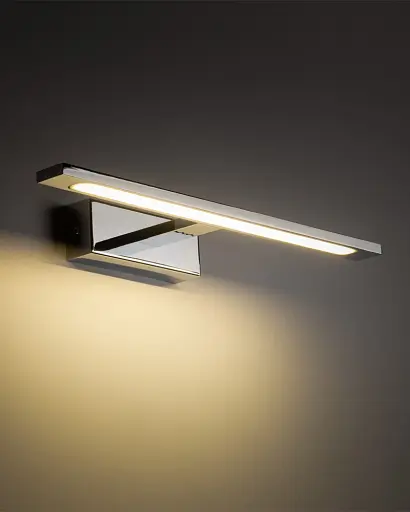 Світильник підсвітка для дзеркала TK Lighting 18001 Gallery LED 1x12W 4000K 1500Lm IP44 хром - фото 2